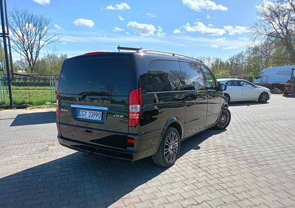 Mercedes-Benz Viano cena 69000 przebieg: 288000, rok produkcji 2012 z Gryfice małe 56